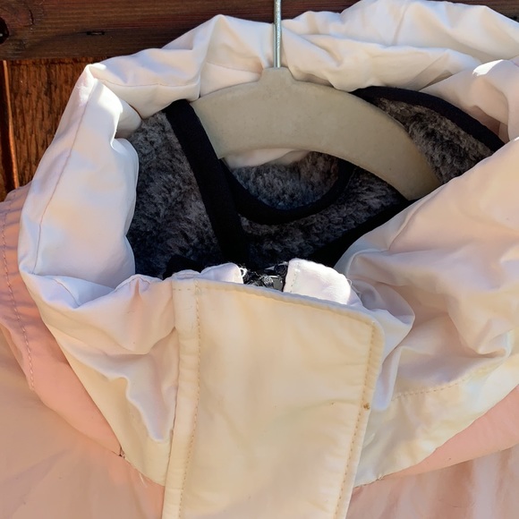 Abercrombie Warm Pink white Zip Up Jacket large - Picture 3 of 11